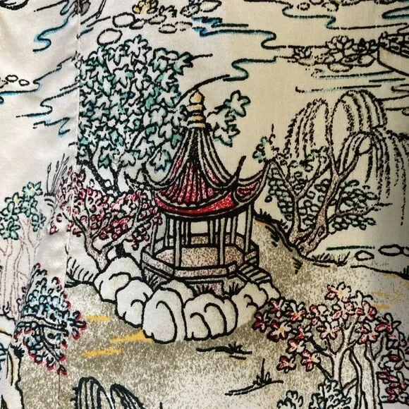 Chicos 3 Womens Vintage Size XL Button Front Long Sleeve Shirt 46" Bust - Picture 12 of 16